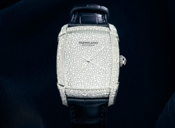 帕瑪強尼Parmigiani Fleurier Kalparisma白金雪地鑲嵌