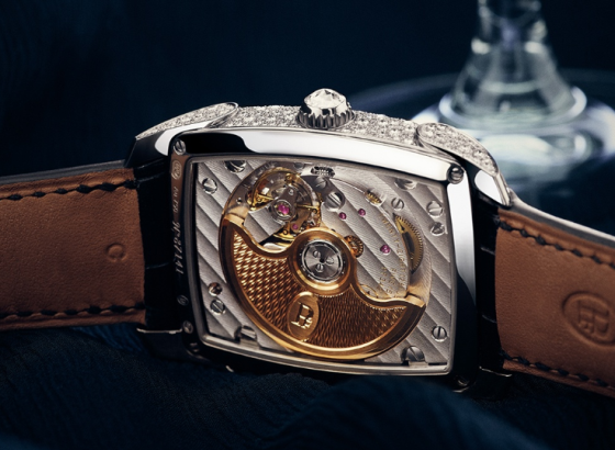帕瑪強尼Parmigiani Fleurier Kalparisma白金雪地鑲嵌