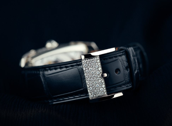 帕瑪強尼Parmigiani Fleurier Kalparisma白金雪地鑲嵌