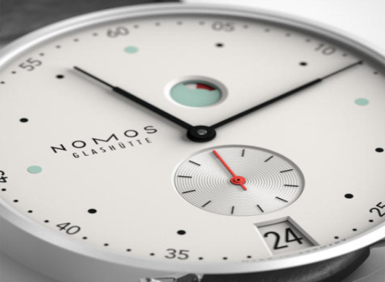 NOMOS手表調(diào)日期以及時(shí)間