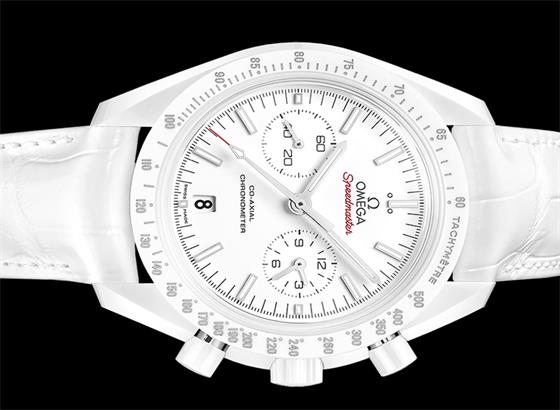 歐米茄(Omega)Speedmaster:月亮的白色面