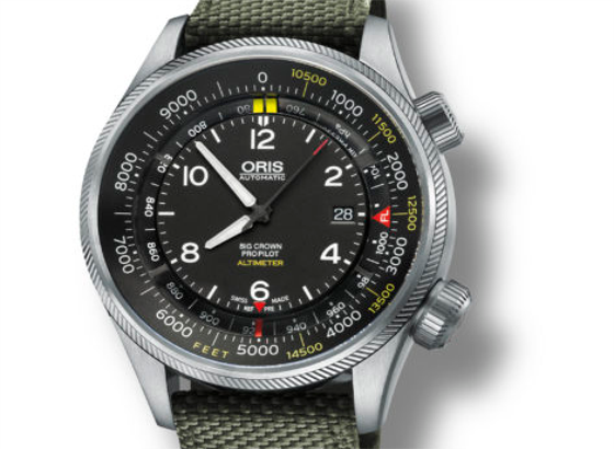 豪利時(Oris)Big Crown ProPilot高度計
