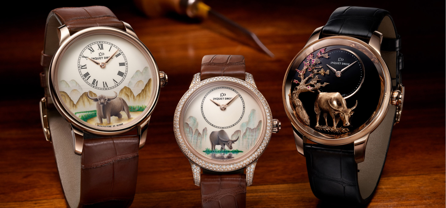 雅克·德羅茲(JAQUET DROZ)發(fā)布牛年紀念版新表