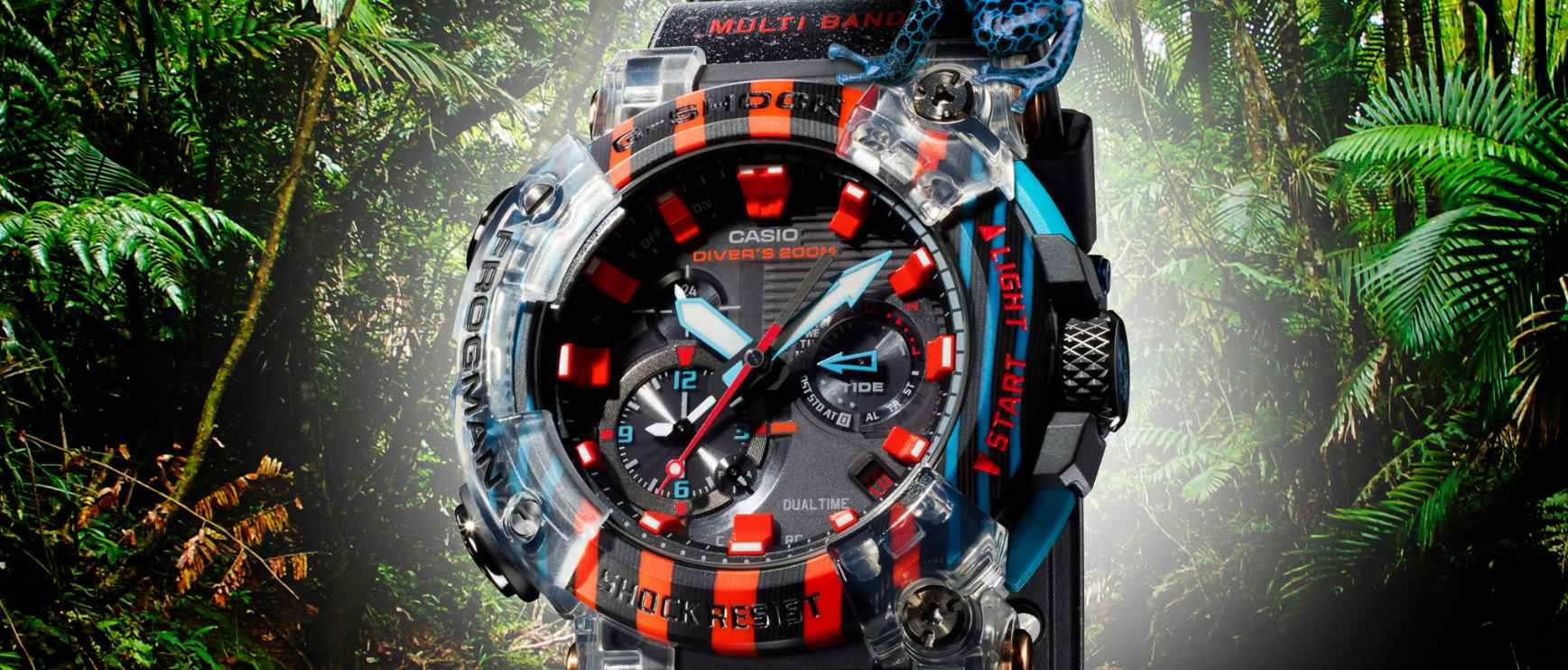 G-Shock 發(fā)布新款蛙人運動手表