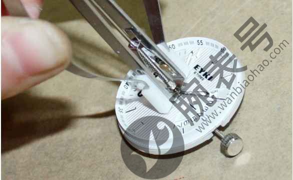 雪鐵納手表分針對不準刻度